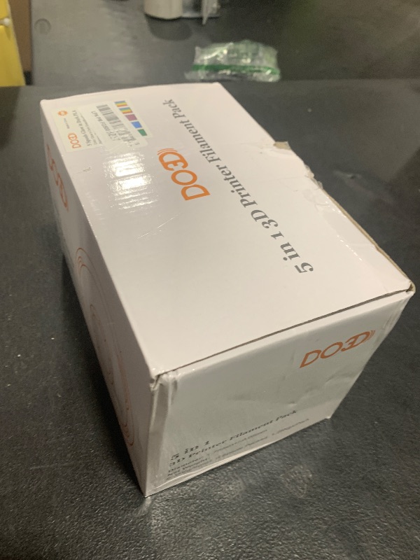 Photo 1 of 1.75mm PLA 3D Printer Filament Bundle: Glow in Dark Green/Blue/Purple/Rainbow, One Spool Clear Multi Colored, Each Spool 250g, Total 1.25Kg 3D Printing Material, 250g x 5 Spools Glow in Dark PLA