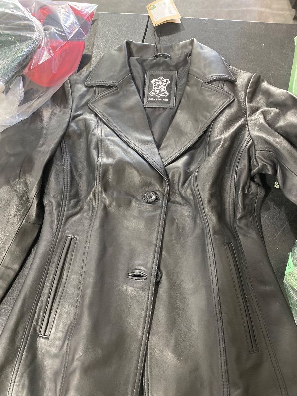 Photo 1 of Blingsoul Leather Blazer Jacket Women - Leather Car Coats For Women
