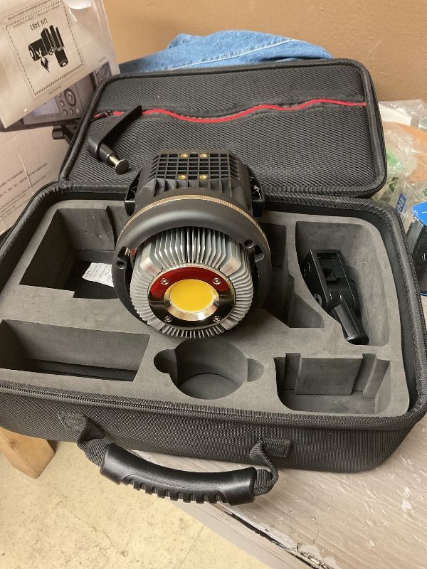 Photo 1 of ****MISSING PARTS UNTESTED**** GVM 80W Video Light, Studio Lights for Photography, Softbox Lighting Kit with Bowens Mount, CRI97+ 5600K Colour Temperature , 22in Softbox, Tripod Stand, YouTube, Video, Wedding
