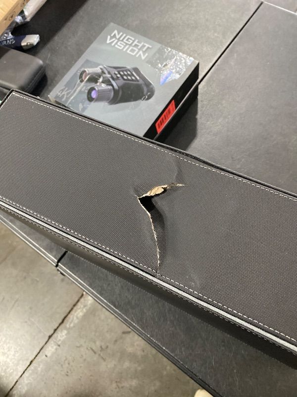 Photo 1 of *********READ CLERK NOTES**********  
Kabinka Trading Card Storage Box with Commander Display, 5-Row Deck Case with Removable Lid; 3900+ Card Deck Box for MTG TCG Sports Cards, 5 Top Loaders, 5 Stoppers, 48 Dividers,1 Dice Tray (Black)