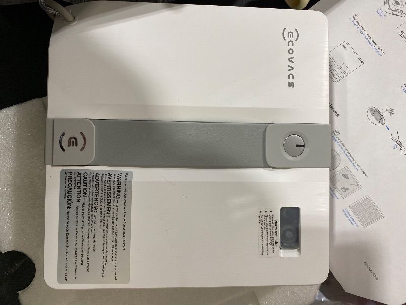 Photo 1 of ECOVACS WINBOT Mini Window Cleaning Robot - Compact Design, Dual Nozzles with Ultrasonic Spray, 9-Stage Protection System, Intelligent Path Planning, 3 Cleaning Modes, Anti-Slipping System
