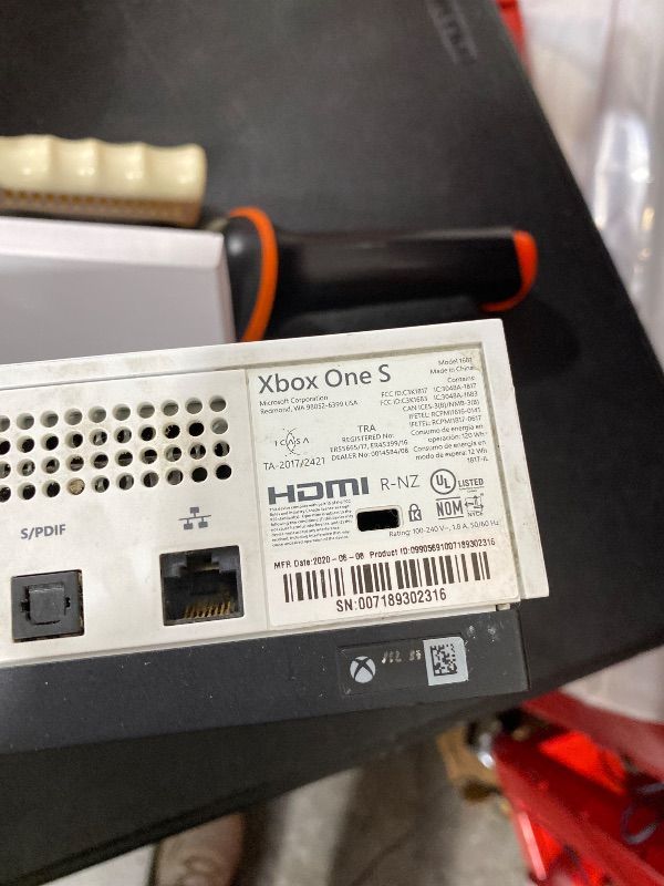 Photo 1 of *********READ CLERK NOTES*********
Microsoft Xbox One S Console *********READ CLERK NOTES*********