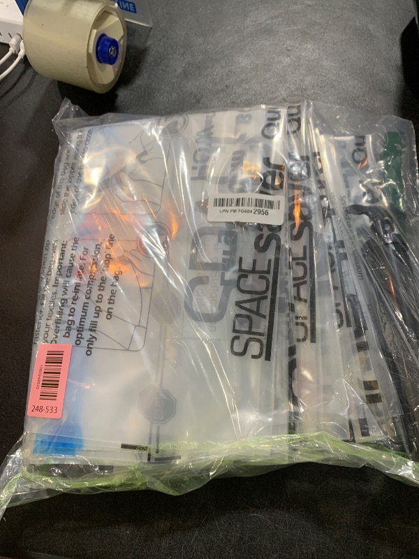 Photo 1 of 10 Pack Large Vacuum Storage Bags for Comforters, Blankets & Clothes – Vacuum Sealed Compression Bags with Hand Pump – Space Saver Storage Bags for Bedding, Moving, Travel & Organization