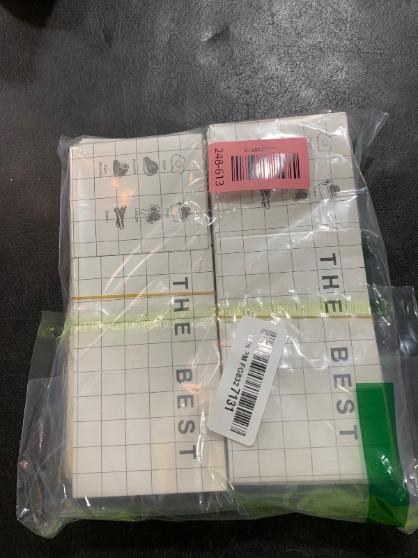 Photo 1 of Bakbania 50 Pack Paper Sandwich Take Out Boxes Food Containers Sandwich Packaging Boxes for Toast, Donuts, Burgers