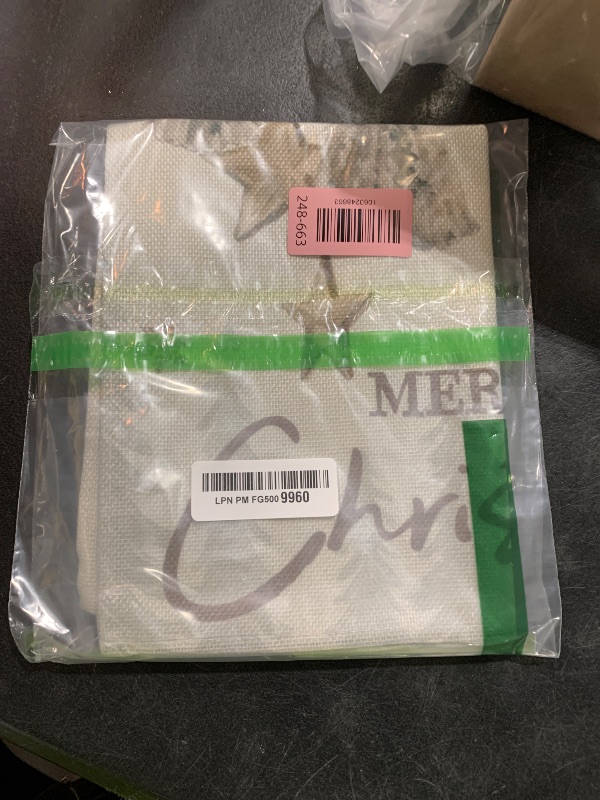 Photo 1 of Artoid Mode Xmas Pine Ornament Snowflake Merry Christmas Table Runner, Seasonal Winter Kitchen Dining Table Decoration for Home Party Decor 13x72 Inch