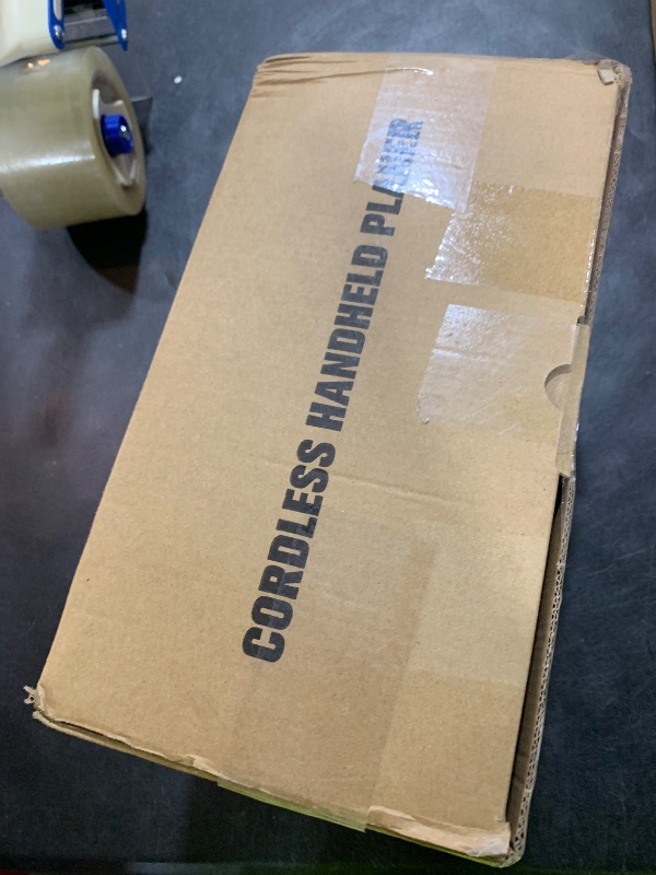 Photo 1 of Cordless Electric Hand Planer: 3-1/4-Inch Handheld Planer Compatible with Dewalt 20V Battery (No Battery) - 15000 RPM Power Wood Planer for Woodworking, Carpentry, and Home DIY