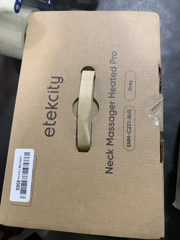 Photo 1 of Etekcity Cordless Neck Massager for Pain Relief Deep Tissue, Shiatsu Shoulder Massager with Heat, Massage Tools for Back, Trapezius, Lymphatic Drainage, Relaxation Therapy for Him&Her,Women,Men,Cadeo