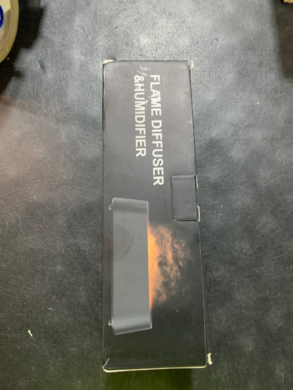 Photo 1 of 7Color Aroma Diffuser with Remote,Volcano Diffuser for Home Large Room?Flame Diffuser Humidifier 10.7"×3"×3.1" (Black-01)