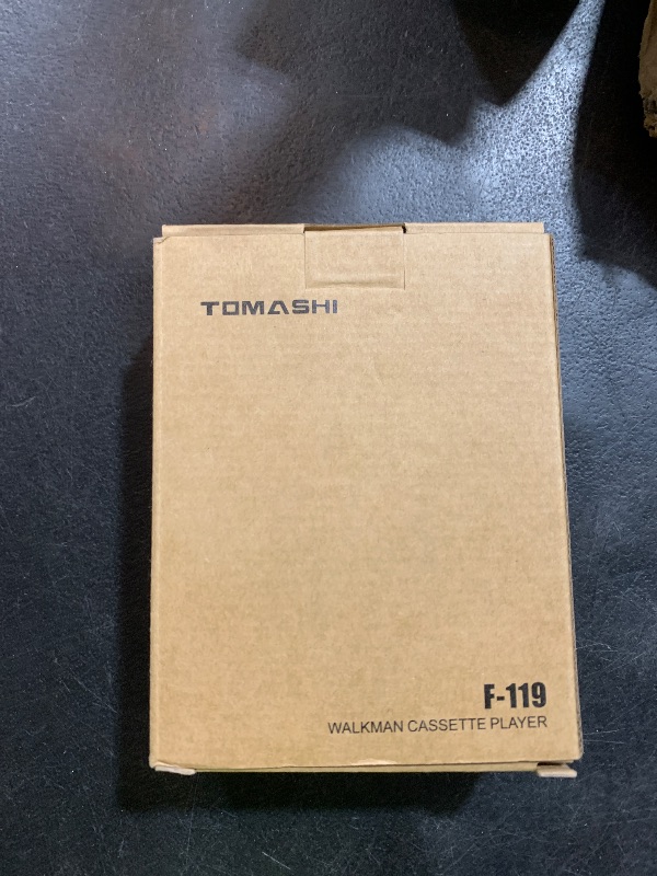 Photo 1 of TOMASHI Portable Cassette Player Tape Recorder with Built-in Speaker,Microphone,Headphone Jack-, 4.57 x 3.54 x 1.38inch