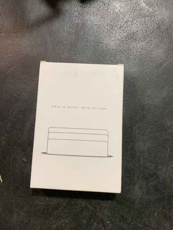 Photo 1 of furid Leather Wallet Compatible with Airtag: Slim Air Tag Wallet for Men RFID Blocking, Bifold, Front Pocket, Minimalist Card Holder