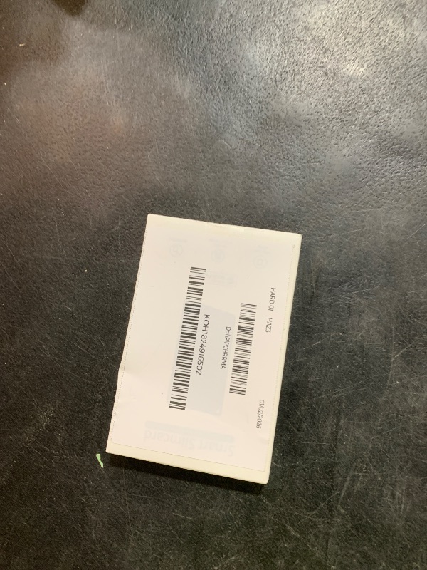 Photo 1 of Ultrbeka Ultra-Thin Wallet Tracker Card 0.094in IP68 Waterproof Bluetooth Tracker for Wallets, Passport, Work with Apple Find My, Wireless Charging, Card Locator [Apple MFi Certified] iOS Only