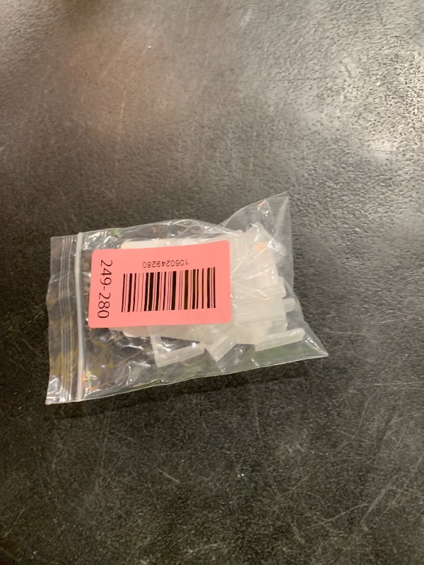 Photo 1 of 10Pcs Phone Charger Plug Covers,2 Pin Power Plug Power Inlet Cover,Outlet Baby Proof Cover US Standard Wall Charger Adapter Accessories Attachments Anti Rust,Not fit for 2-Core Asymmetrical Plugs