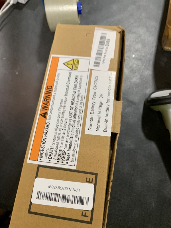 Photo 1 of Amagic Christmas Flameless Candles with Remote and Timer, Glass Battery Operated Candles, Real Wax Electric LED Pillar Candles with Gold Deer for Thanksgiving Decor, Set of 3