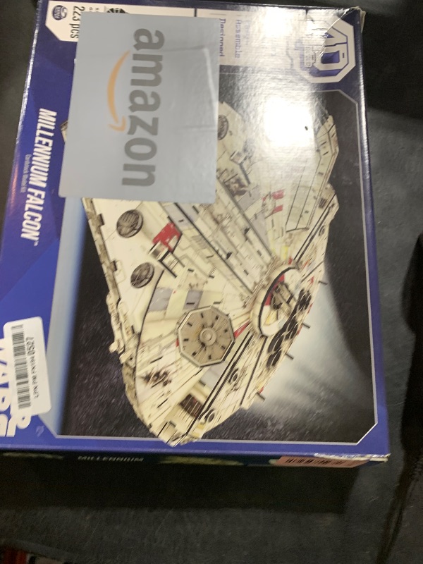 Photo 1 of 4D Build Star Wars Millennium Falcon 3D Model Kit, Star Wars Gifts, Desk Decor for Fans & Collectors, 223 Pieces, 3D Puzzles, Gift Ideas for Ages 12 & Up
