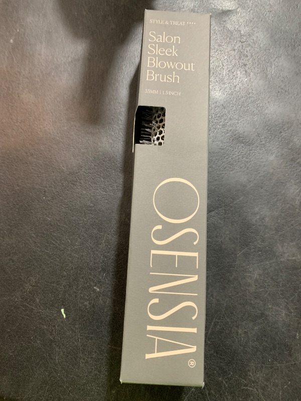 Photo 1 of Professional Round Brush for Blow Drying - Small Ceramic Ionic Thermal Barrel Brush for Sleek, Precise Heat Styling and Salon Blowout - Lightweight Round Hair Brush (Barrel 1.3 inch, Bristle 2 Inch)