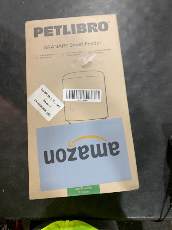 Photo 1 of PETLIBRO Automatic Cat Feeder, 5G WiFi Pet Feeder with Freshness Preservation, Timed Cat Feeders for Dry Food, Up to 48 Portions 10 Meals Per Day, Granary Pet Feeder for Cat/Dog