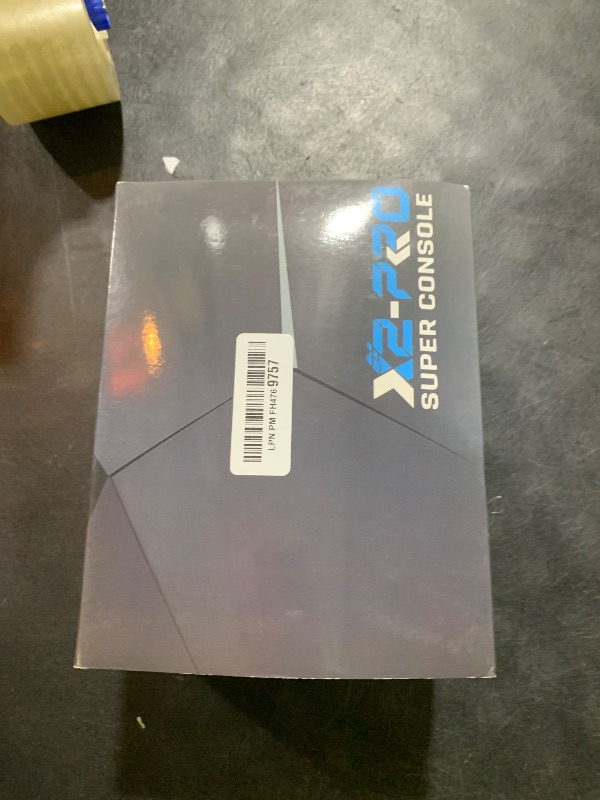 Photo 1 of Kinhank Super Console X2 Pro Retro Game Console with 60000+Games,Video Game Console EmuELEC 4.5&Android 9.0 in 1,Compatible with 65+ Emulators,2 Controllers