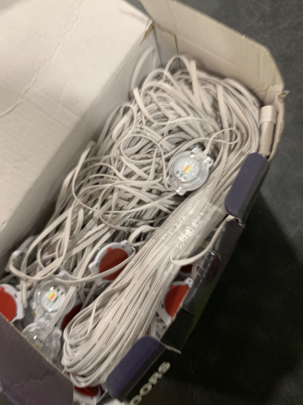 Photo 1 of LITSOUL 500FT Permanent Outdoor Lights for House Waterproof, Smart RGB Eave LED Lighting with 16 Million Colors, IP67 Outdoor Strip Lights for Christmas Halloween Holiday Daily Decorations(500FT)