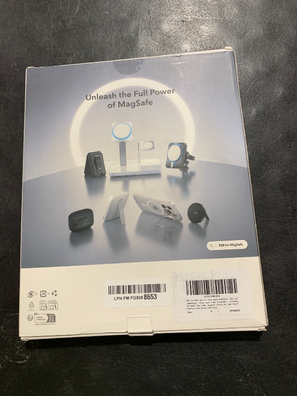 Photo 1 of ESR for iPad Pro 13 Inch Case (M5/M4) 2025/2024, Thin and Lightweight, Shock and Drop Protection, Yellowing Resistant, Hard Back, Supports Pencil Pro and Pencil(USB-C), Classic Series, Black Clear