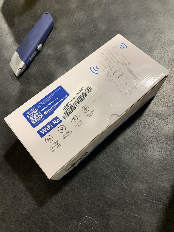 Photo 1 of 2026 New WiFi Extender Signal Booster for Home, 15ksq.ft Long Range WiFi Repeater Wireless Routers Signal Amplifier,15X Faster Access Point with Ethernet Port,5 Working Modes