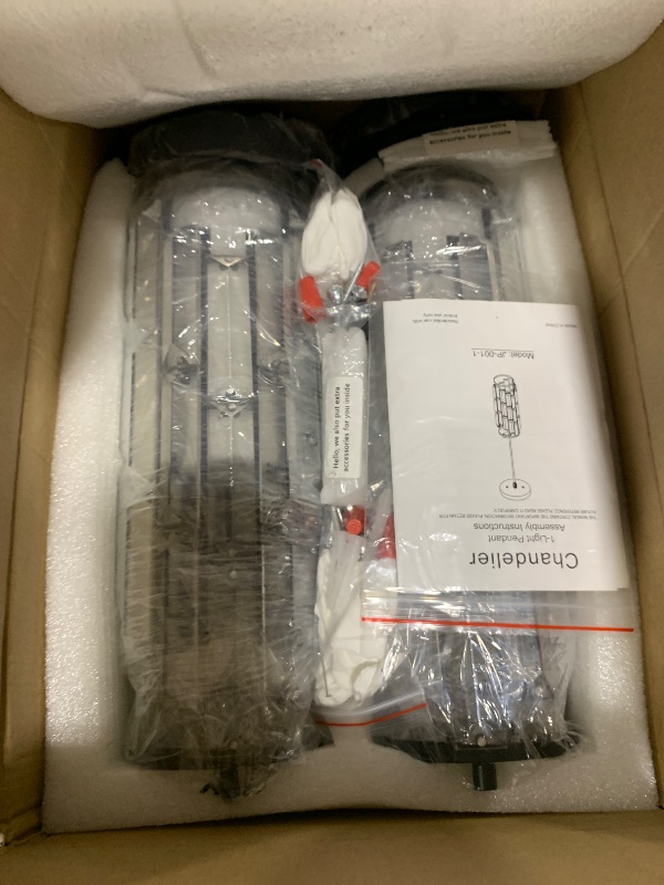 Photo 1 of Pendant Lights Modern Black Pendant Light Mini Crystal Chandelier Pendant Lighting for Kitchen Island Dinning Room Bedroom Kitchen Sink Lighting (Black 2-Pack)