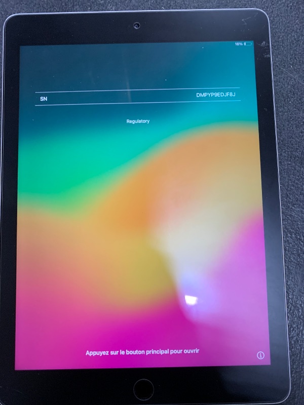 Photo 1 of iPAD UNKNOWN GEN - USED