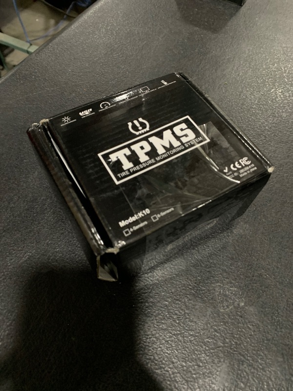 Photo 1 of RV Tire Pressure Monitoring System,0-99 PSI Tire Pressure Monitor System with Solar Charger,RV TPMS with 4 Sensors&6 Alarm Modes