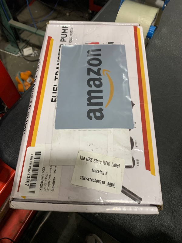 Photo 1 of DIYtoolifz Cordless Fuel Transfer Pump Compatible with DeWalt 20V & Milwaukee 18V Batteries, 3.2 GPM Portable Fuel Pump with 51'' Hose and 3 Adapters, Gas Can Pump for Diesel, Gasoline(Bare Tool)