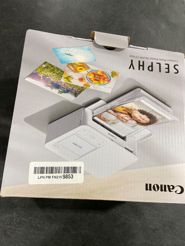 Photo 1 of Canon Selphy CP1500 Wireless Compact Photo Printer (Black)