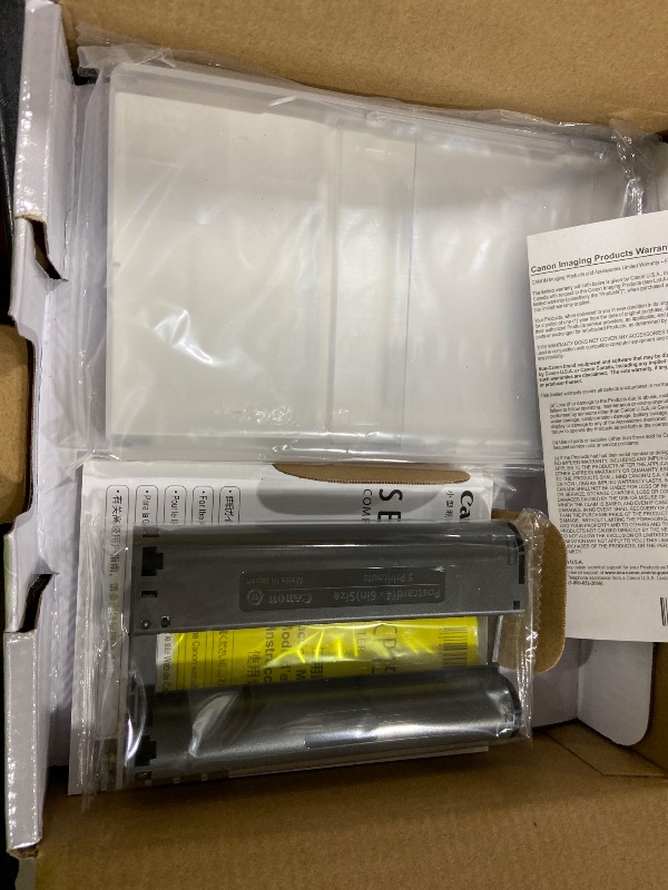 Photo 1 of Canon Selphy CP1500 Wireless Compact Photo Printer (Black)