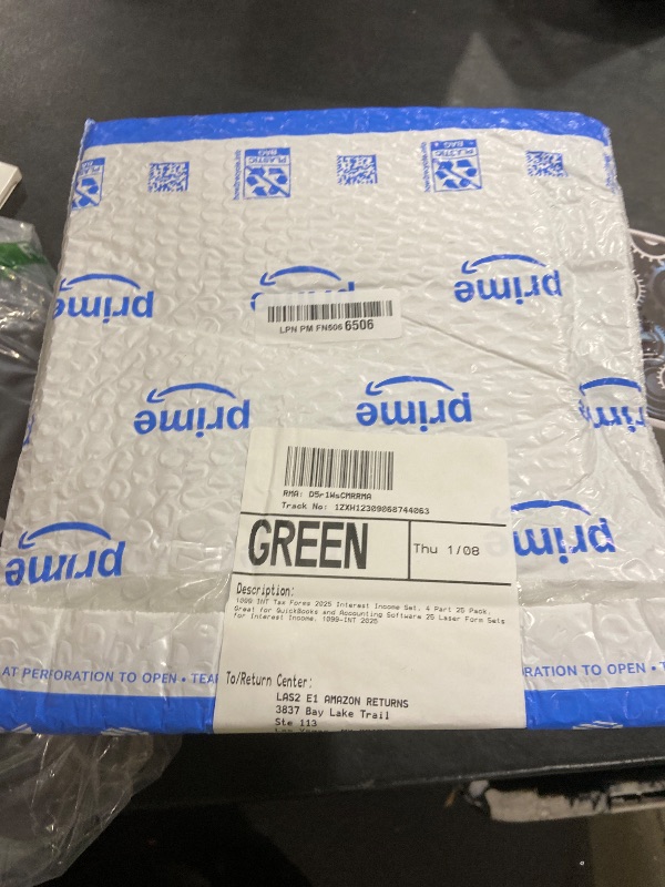 Photo 1 of 1099 INT Tax Forms 2025 Interest Income Set, 4 Part 25 Pack, Great for QuickBooks and Accounting Software 25 Laser Form Sets for Interest Income, 1099-INT 2025