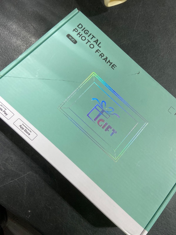 Photo 1 of 10.1 Inch WiFi Digital Picture Frame Frameo, Photo Frame Electronic HD IPS Touch Screen 1280x800 32GB, Wall Mountable Smart Cloud Slideshow, Send Photos from Your Phone Anywhere, Valentine's Day Gifts