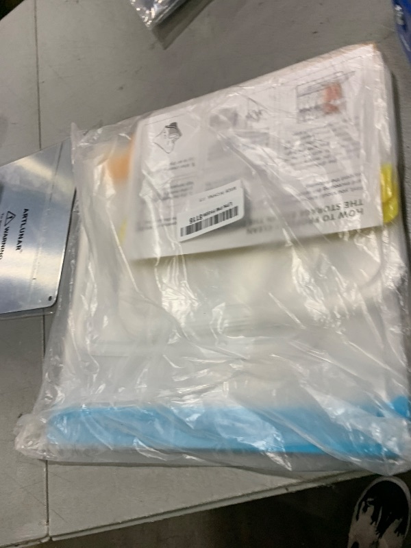 Photo 1 of 10 Pack Dishwasher Safe Reusable Bags, Leakproof Reusable Freezer Bags, BPA Free Food Storage Bags for Lunch Marinate Food Travel - 3 Gallon 3 Snack 4 Sandwich Bags