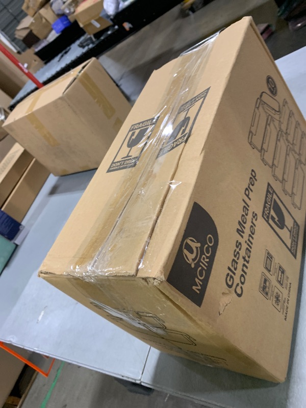 Photo 1 of [10-Pack] Glass Meal Prep Containers with Lids, MCIRCO Food Storage Containers with Snap Locking Lids, Airtight Lunch Containers, Microwave, Oven, Freezer and Dishwasher