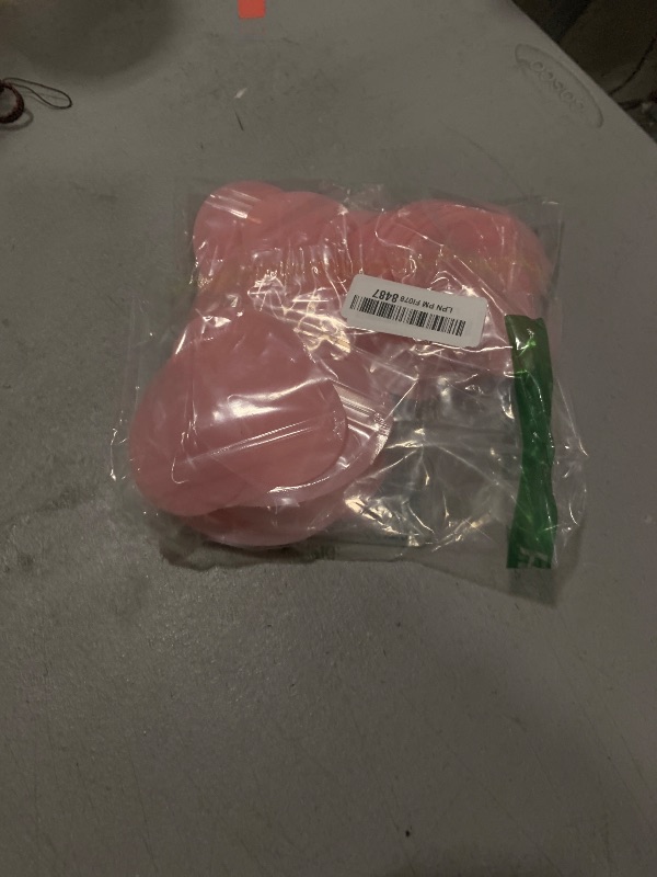 Photo 1 of 100pcs Mini Bags for Small Business, 2x3 inch Heart-Shaped Jewelry Bags Clear Mylar Ziplock Baggies Cute Packaging Supplies for Earring Sample