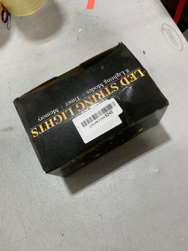 Photo 1 of 100FT 300 LED Outdoor String Lights, Connectable Christmas Lights Indoor Waterproof with 8 Modes, Plug in Twinkle Fairy Lights Clear Wire for Bedroom Home Wedding Patio Decorations, Warm White