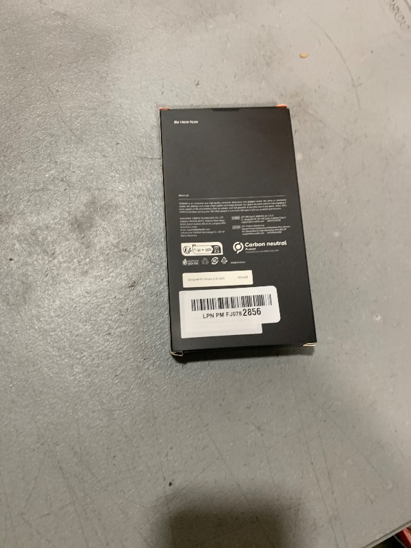 Photo 1 of TORRAS Magnetic Shockproof for iPhone 17 Pro Case, Camera Control, Compatible with MagSafe, Military-Grade Protection, Stronger Slim Translucent Phone Case for iPhone 17 Pro, Black