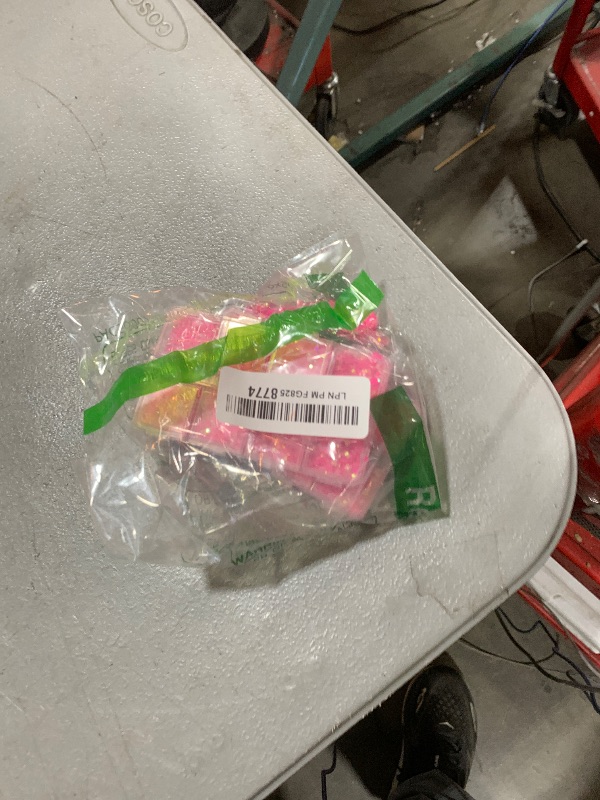 Photo 1 of 10400PCS Hot Pink Rhinestones, Jelly Resin Rhinestones for Nails, Flatback Non Hotfix Crystals DIY for Crafts with 15 cm Pencil Sharpener and Tweezer & Picker Pen (Rose AB)