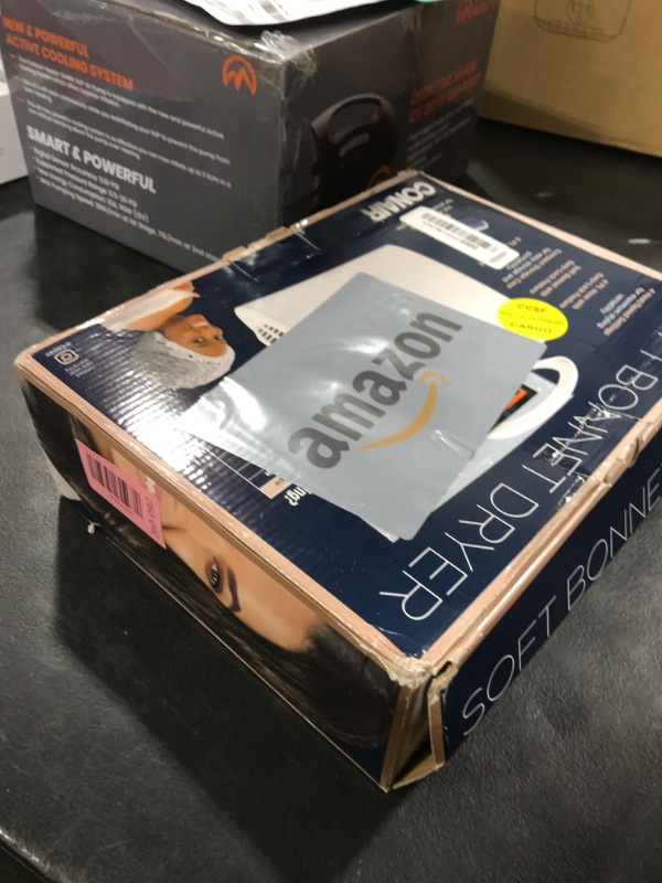 Photo 1 of Conair Bonnet Hair Dryer, Soft Portable Bonnet Style Hair Dryer