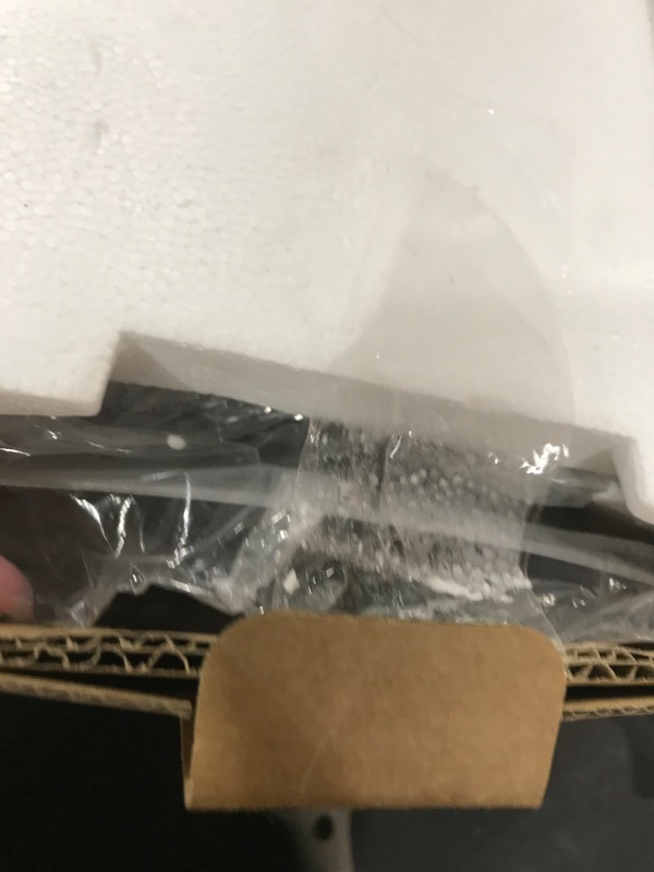 Photo 1 of SIBRILLE Upgraded 2-in-1 Torchiere Floor Lamp, Dimmable Standing Lamp with Remote&Touch Control, 34W Brightness Adjustable Floor Reading Light, Black Modern Corner Lamp for Living Room Bedroom Office