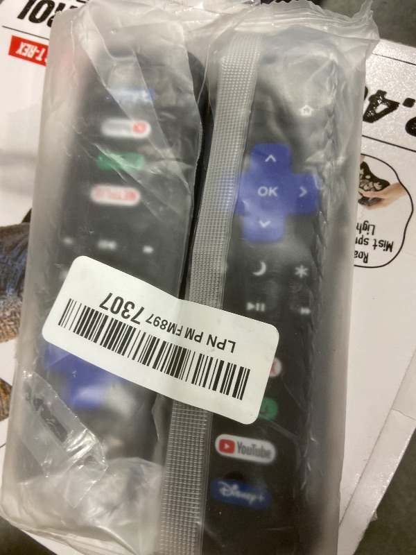Photo 1 of (Pack of 2) Replacement Remote Control Only for Roku TV, Compatible for TCL Roku/Hisense Roku/Onn Roku/Sharp Roku/Element Roku/Westinghouse Roku/Philips Roku Smart TVs (Not for Roku Stick and Box)
