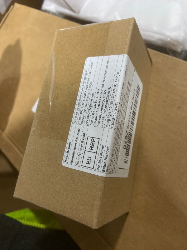 Photo 1 of 118in 20LEDs Star String Lights by Battery Powered for Indoor Outdoor Birthday Party Garden Décor - Warm (No Battery Included)