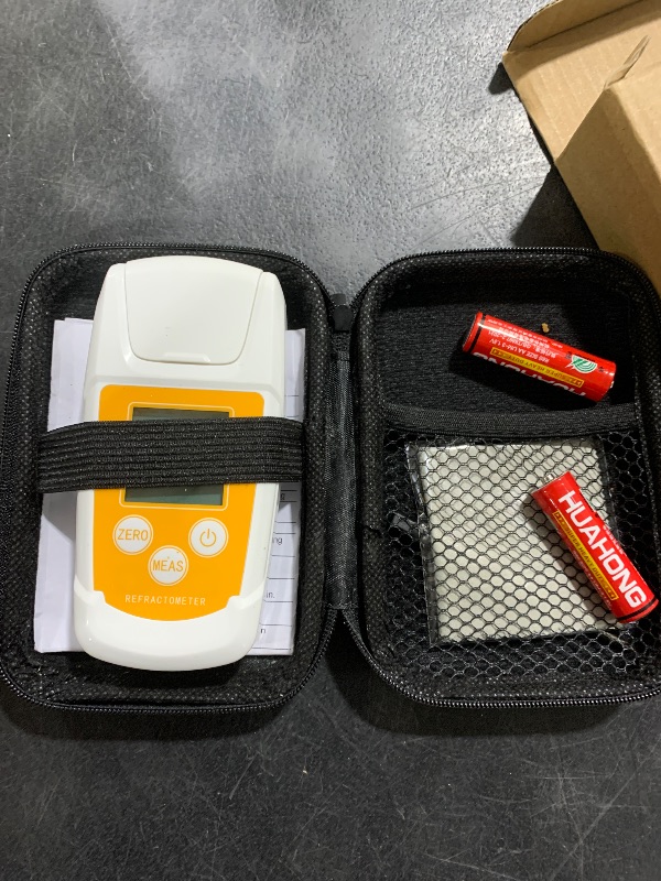 Photo 1 of 0-93% Brix Meter,Suger Tester,High Range Digital Brix Refractometer with ATC for Honey,Maple Syrup,Fruit,Beverages,Juice,Molasses,Sugary Drink,Suger Content Measurement