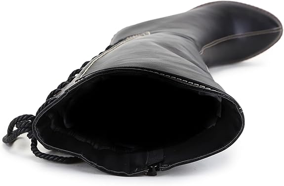 Photo 1 of ANN CREEK 'Camuy' Stitching Back Lace Knee-High Wedge Boots for Women
