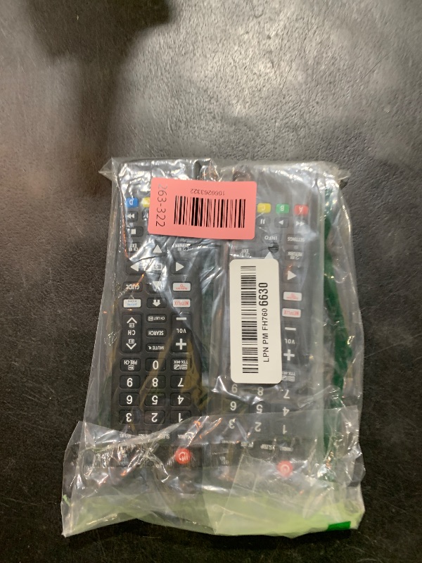 Photo 1 of (Pack of 2) for Samsung Smart TV Remote Control Universal Replacement Remote Compatible with Samsung Smart LCD LED HDTV 3D TVs BN59-01315J BN59-01315A BN59-01301A BN59-01199F BN59-01303A