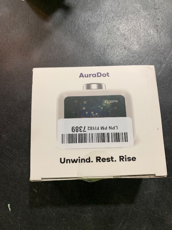 Photo 1 of Dekala AuraDot 7-Day Programmable 4 Alarm Clock w/Temperature Humidity Monitor, White Noise Sound Machine for Sleep 30 Non-Loop Soothing Sounds, Timer/Play All Night, IPS Screen Sleep Animation,