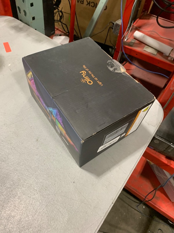 Photo 1 of Ollny 100FT 60LED Permanent Outdoor Lights, APP Control RGB Outdoor Lights 100 Scene Modes with Remote, DIY Music Modes Christmas Light for Holiday Xmas Halloween Decorations