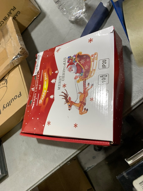 Photo 1 of LYUBASA 3Pack Christmas Window Lights Decorations with Timer,Battery Powered Christmas Hanging Warm White Lighted Snowflake Tree Bells Shaped LED Sucker for 2026 Xmas Tree Fireplace Indoor Decor