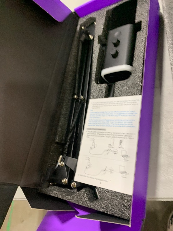 Photo 1 of FIFINE XLR/USB Gaming Microphone Set, Dynamic PC Mic for Streaming Podcasting, Computer RGB Mic Kit with Boom Arm Stand, Mute Button, Headphones Jack, for Recording Vocal Voice-Over-AmpliGame AM8T