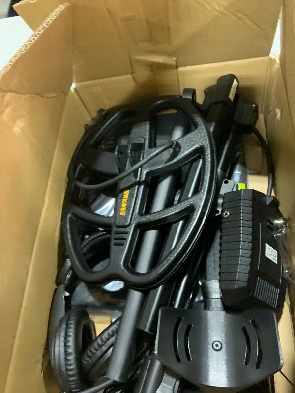 Photo 1 of SAKOBS Metal Detector for Adults Professional – Higher Accuracy 9 Types of Metal Target Detection, 11" Waterproof Double-D Coil, New Upgraded DSP Chip and LCD Display ?12.8" Detection Depth?